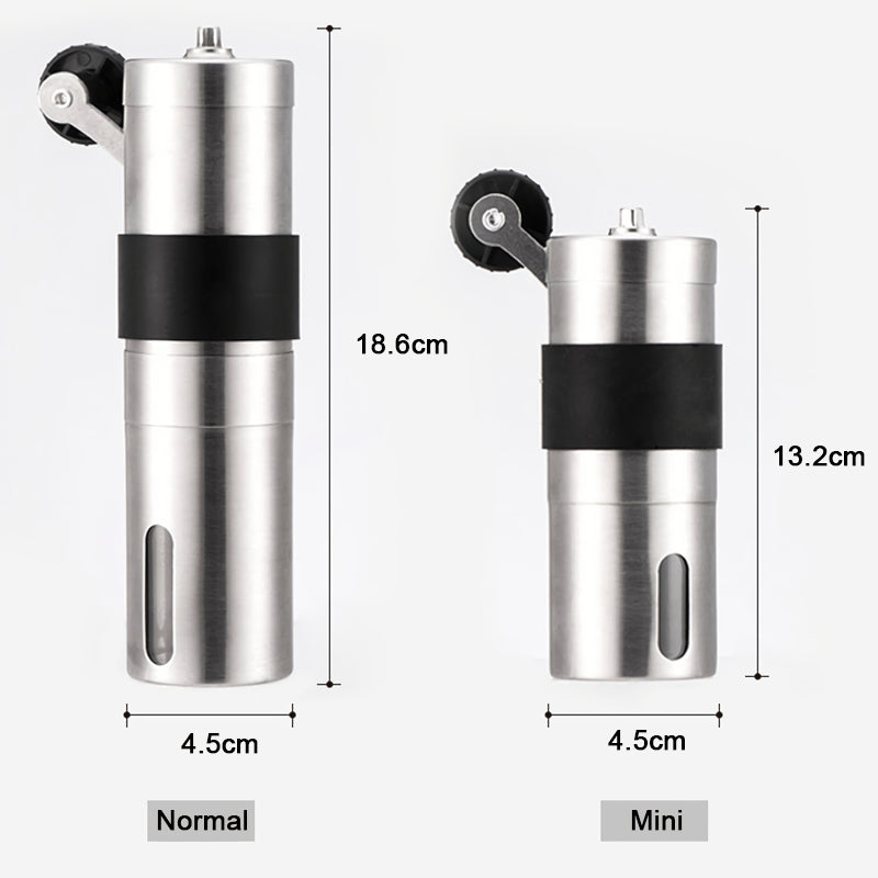 manual conical burr coffee grinder, view 8 - MRSLM