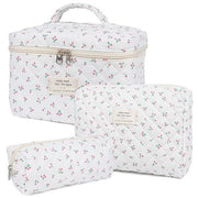 floral home storage cosmetic bag, view 22 - MRSLM