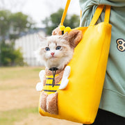 pet canvas travel bag, view 5 - MRSLM
