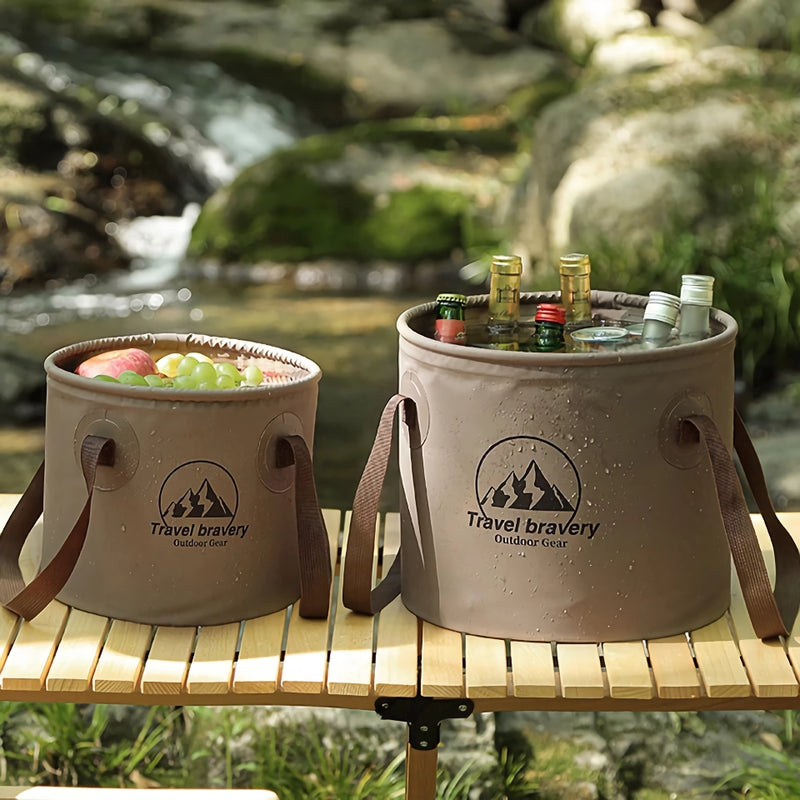 portable folding bucket, view 6 - MRSLM