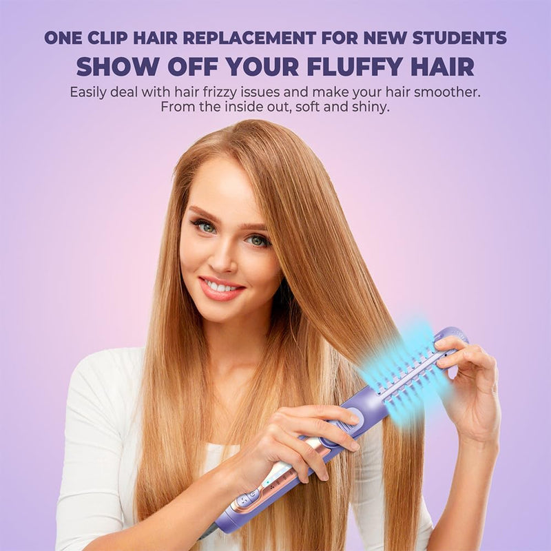 airflow 2-in-1 hair straightener and curler, view 3 - MRSLM
