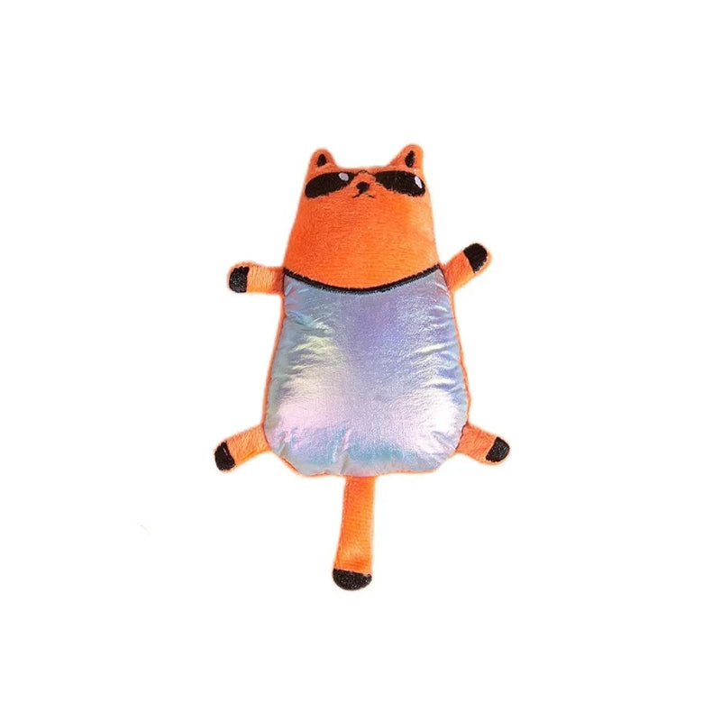 plush sunglasses cat toy, view 4 - MRSLM