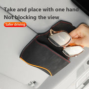 car visor glasses holder, view 10 - MRSLM