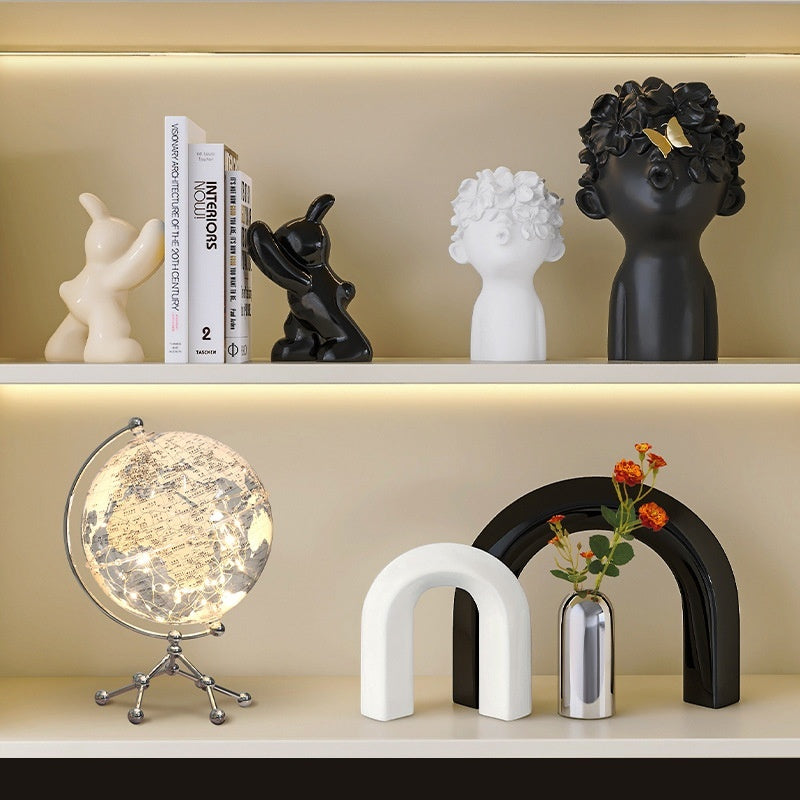 cream style chessboard decor, view 5 - MRSLM
