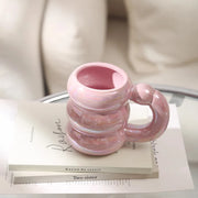 ceramic bubble coffee cup, view 5 - MRSLM