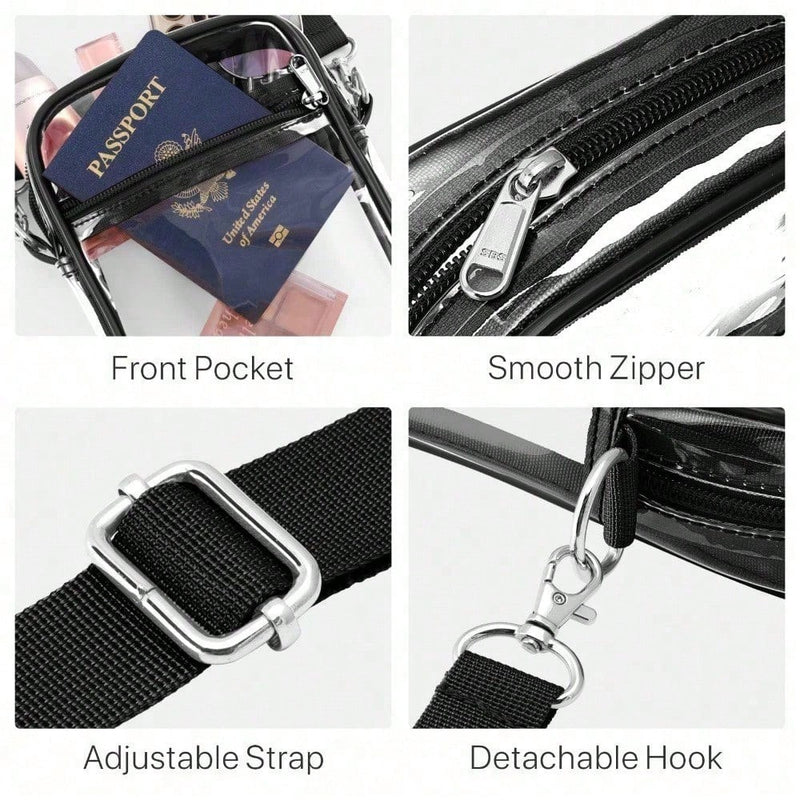 clear crossbody bag, view 5 - MRSLM