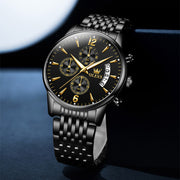men's steel band quartz watch - MRSLM