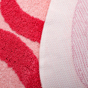 irregular shaggy faux wool area rug, view 7 - MRSLM