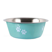 stainless steel non-slip dog bowl, view 3 - MRSLM