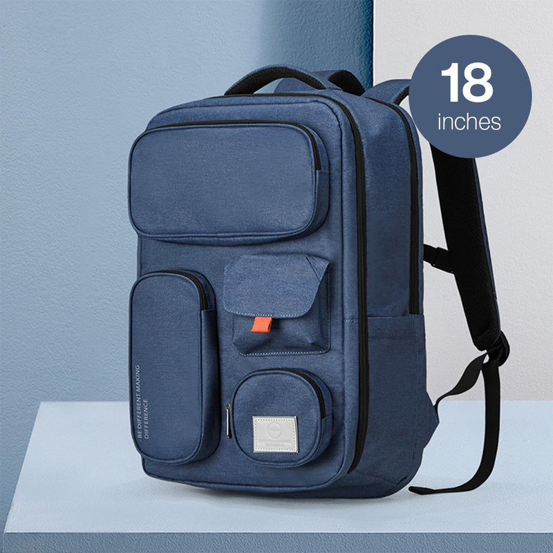 22L travel backpack, view 2 - MRSLM