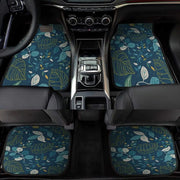 universal blue floral print car floor mats, view 7 - MRSLM