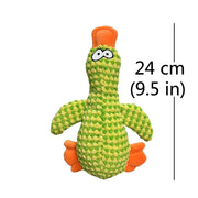 plush duck squeak toy for dogs, view 2 - MRSLM