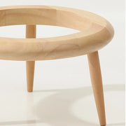 Elevated ceramic pet bowls with wooden stand, view 23 - MRSLM