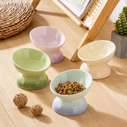 gradient ceramic cat bowl - MRSLM