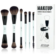 Double-sided makeup brush set, view 8 - MRSLM