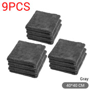 microfiber car detailing towels 40x40cm, view 3 - MRSLM