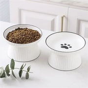 cute cartoon ceramic pet bowl - MRSLM