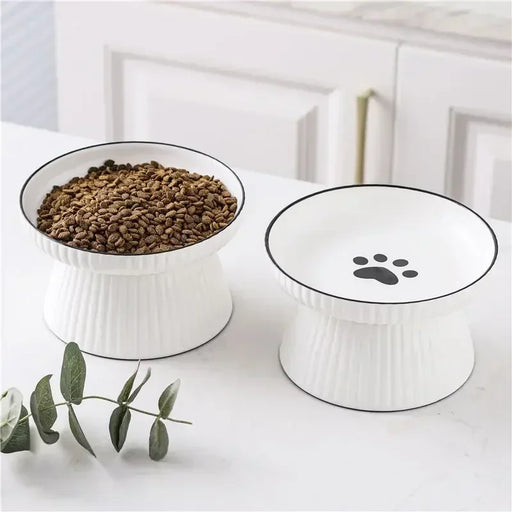 cute cartoon ceramic pet bowl - MRSLM