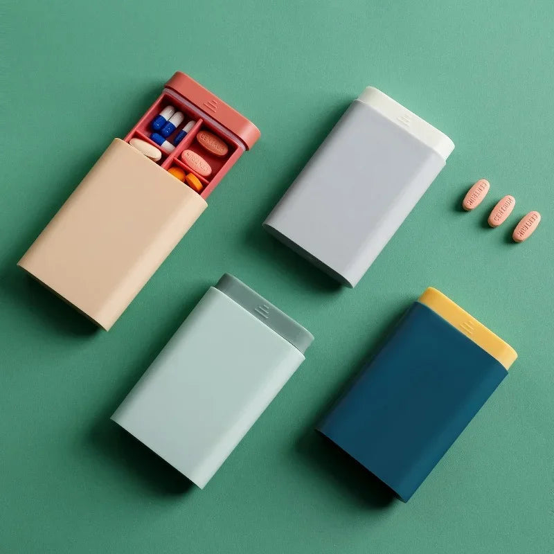 compact travel pill organizer, view 8 - MRSLM