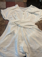 Women's batwing sleeve shorts jumpsuit, view 8 - MRSLM