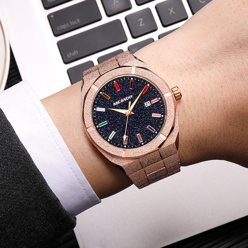 Luxury oak men's watch, view 6 - MRSLM