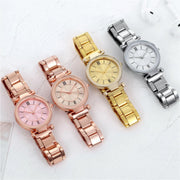 rose gold women's quartz watch, view 12 - MRSLM