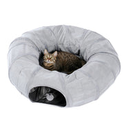 interactive collapsible cat tunnel bed, view 3 - MRSLM