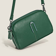 Genuine leather women's handbag, view 5 - MRSLM