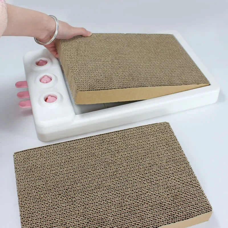 durable cat scratching board, view 8 - MRSLM