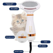 pet hair dryer comb brush, view 5 - MRSLM