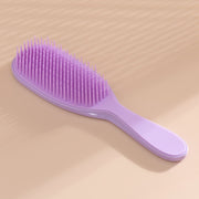 long handle anti-static scalp massage hair brush, view 4 - MRSLM