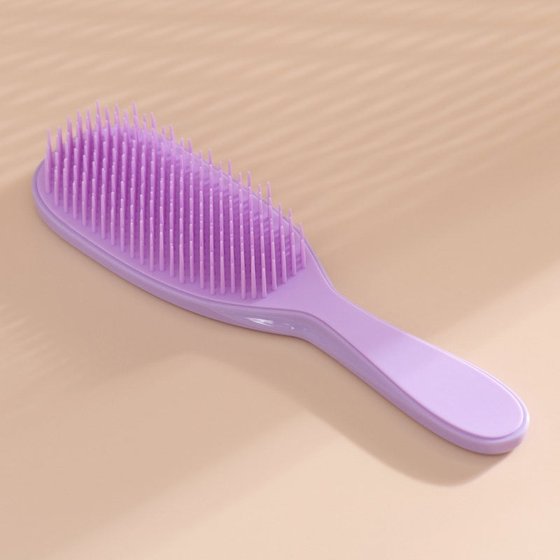 long handle anti-static scalp massage hair brush, view 4 - MRSLM