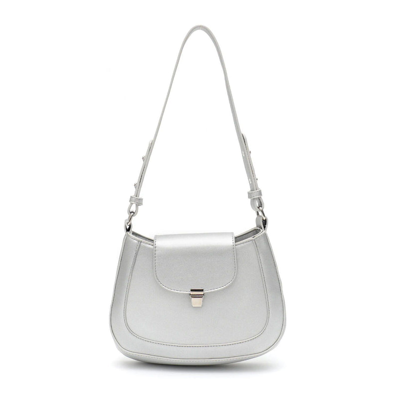 Vegan leather shoulder bag, view 2 - MRSLM