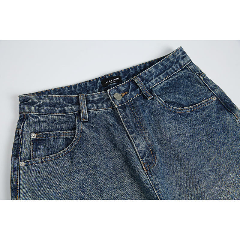 Autumn Retro Loose Jeans