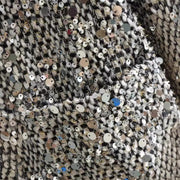 Women's tweed sequined jacket, view 4 - MRSLM