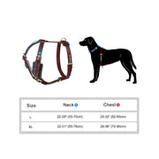 genuine leather dog harness, view 6 - MRSLM