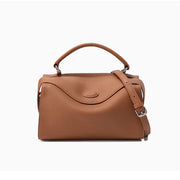 cowhide leather shoulder bag, view 4 - MRSLM