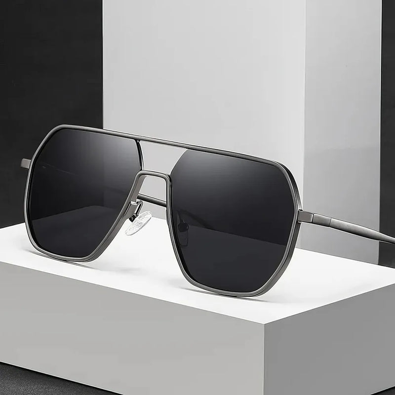 Luxury metal photochromic sunglasses, view 6 - MRSLM