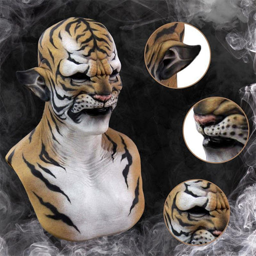 Tiger beast horror mask - MRSLM