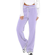 women's loose wide-leg casual sweatpants, view 3 - MRSLM