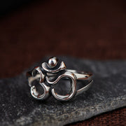 s925 silver vintage craft ring, view 5 - MRSLM