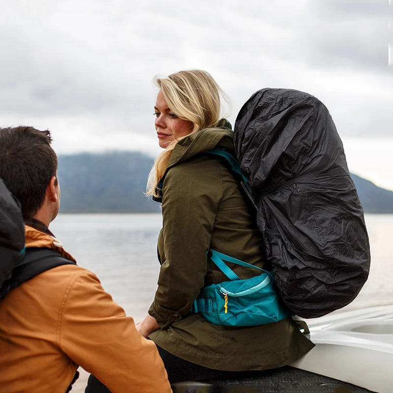 waterproof backpack rain cover, view 5 - MRSLM