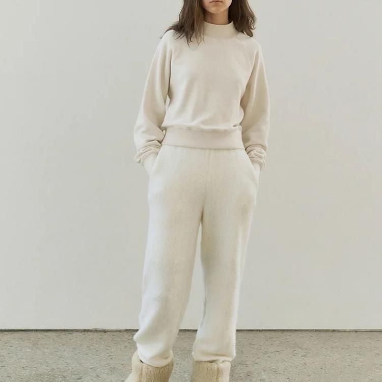 turtleneck cotton hoodie, view 7 - MRSLM