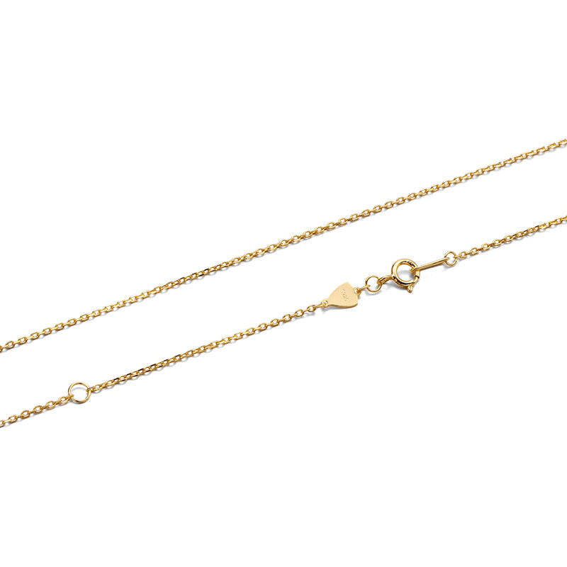 rough cross pattern silver chain necklace, view 4 - MRSLM