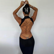 Backless bow dress - MRSLM