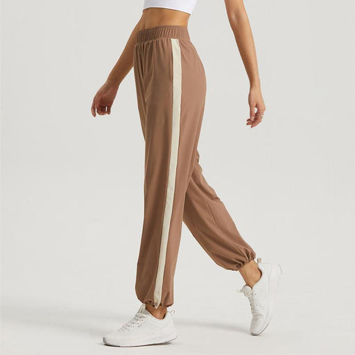 versatile striped sports joggers - MRSLM