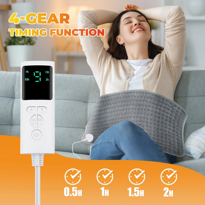 electric heating pad for abdomen, back and waist, view 5 - MRSLM