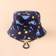 kids dinosaur bucket hat, view 3 - MRSLM