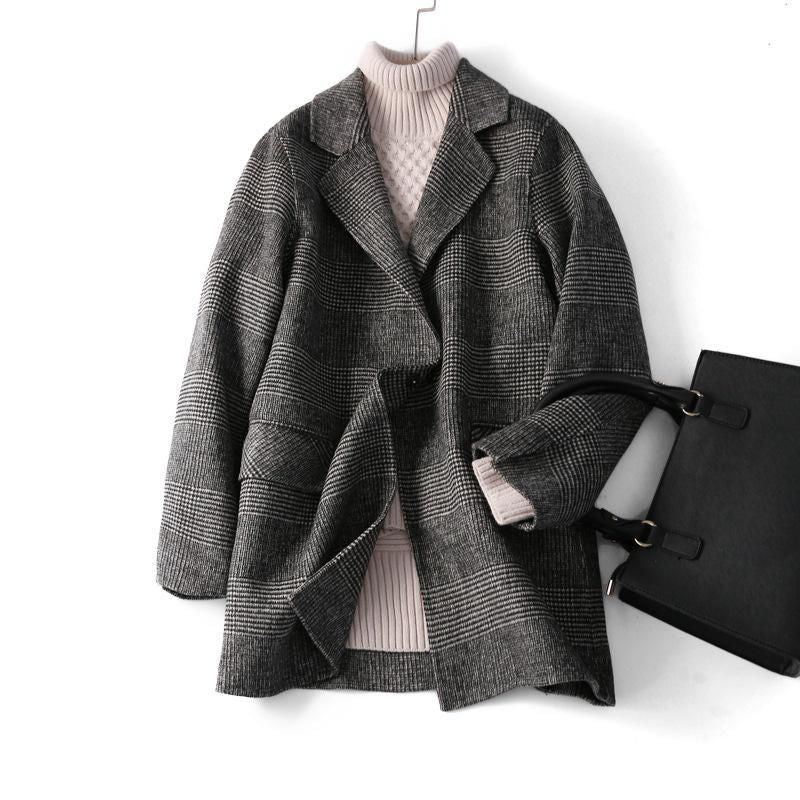 Wool blend winter coat, view 15 - MRSLM