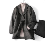 Wool blend winter coat, view 16 - MRSLM